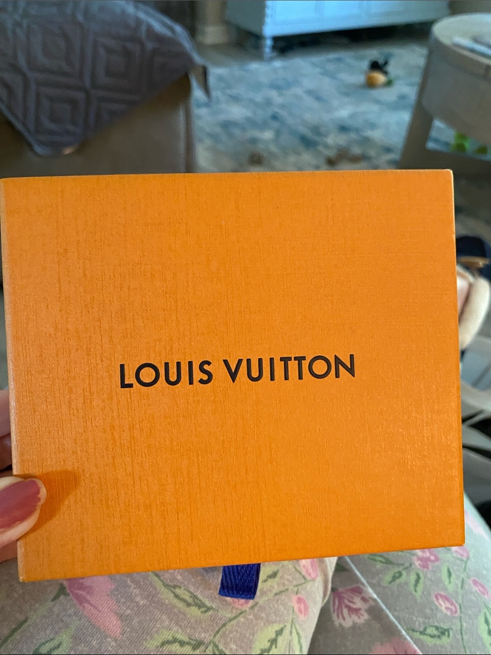 Louis Vuitton Orange and Black Branded Box